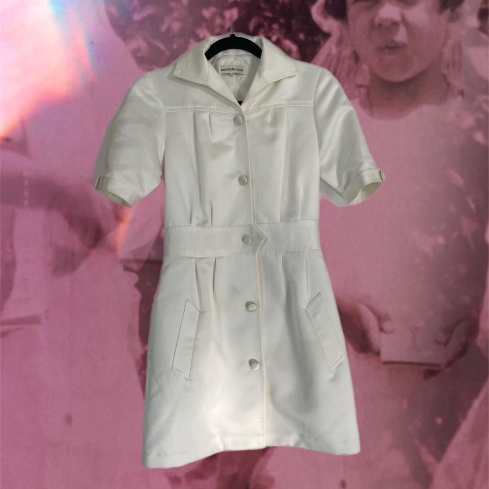 🕊 Samantha Pleet silk utility dress 🕊